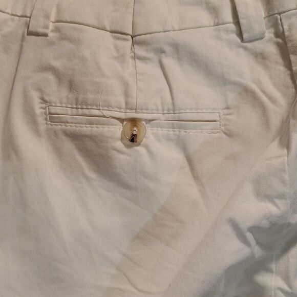 Trina Turk ankle length slim pant in white - Picture 6 of 7